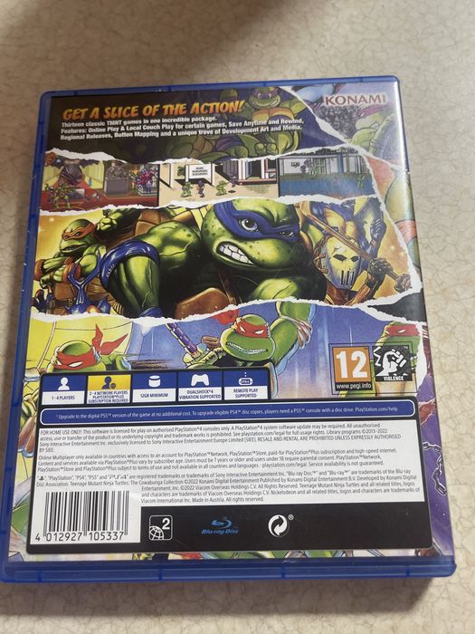 Игра Turtlles the Cowabanga Collection