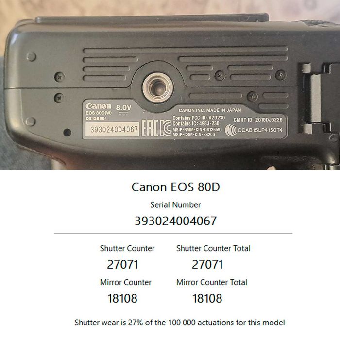 Canon 80D Kit 18-135