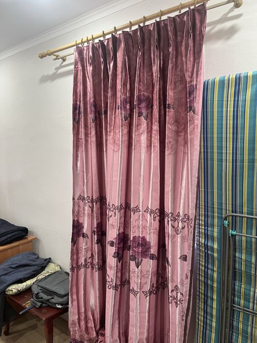 Шторы с тюлем хорошем состояний