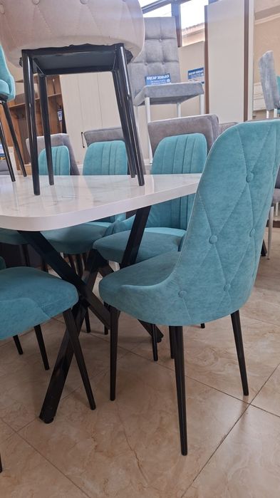 Стол стулья комплект качество жақсы