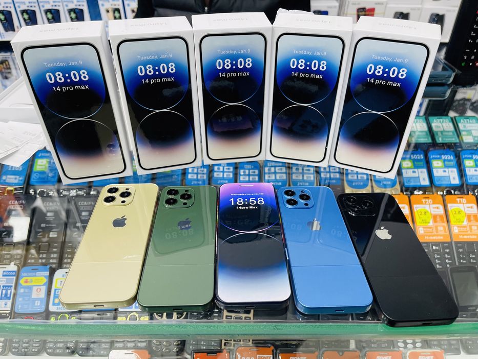 14 pro max knopkalik new madel