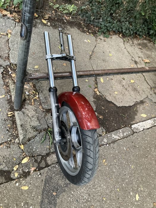 Furca jug roata discuri aripa bmw k100 din 1988