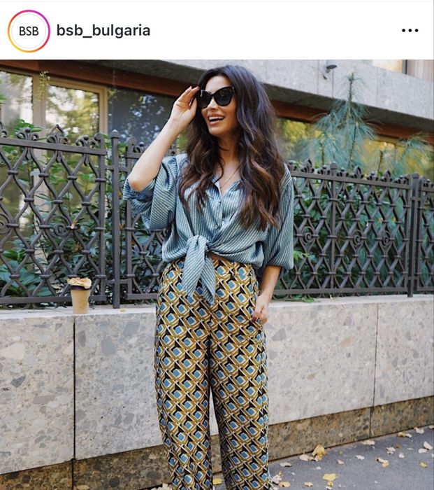 Летен сатенен сет от BSB, в две части
