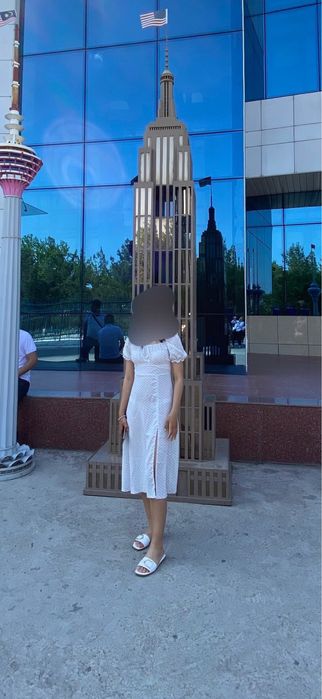 Платье в горошек