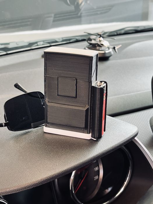 Чехол черный для сигарет