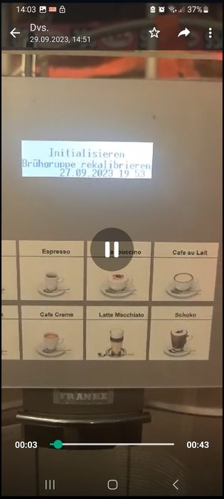 Expresor cafea Franke spectra cu frugider
