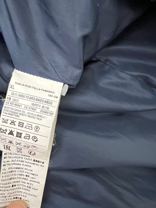 Стильное пальто бенеттон 10-11 лет