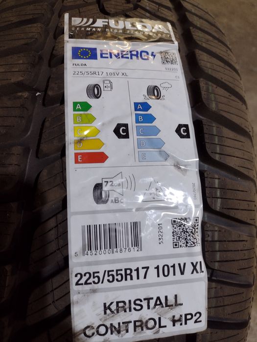 Нови 225/55/17 Fulda KC HP2 dot0624