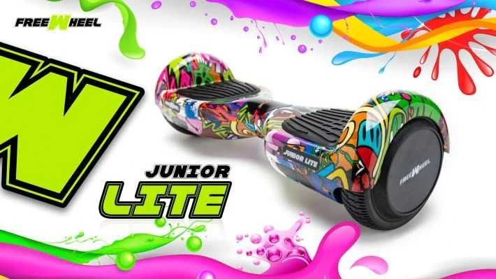 Hoverboard FreeWheel Junior Lite, 6.5 inch, viteza 12 km/h