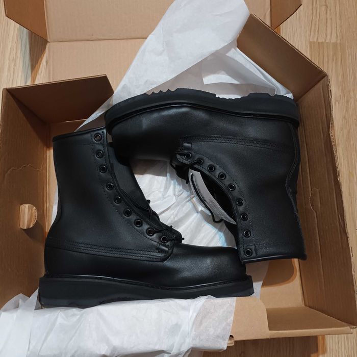 Ghete militare ALTAMA, USA din piele naturala neagra 6,5W masura 40-41