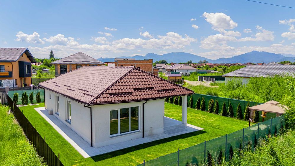 HĂRMAN-BRAȘOV, Casă Ultramodernă 150 mp utili, TEREN 600 mp , an  2026
