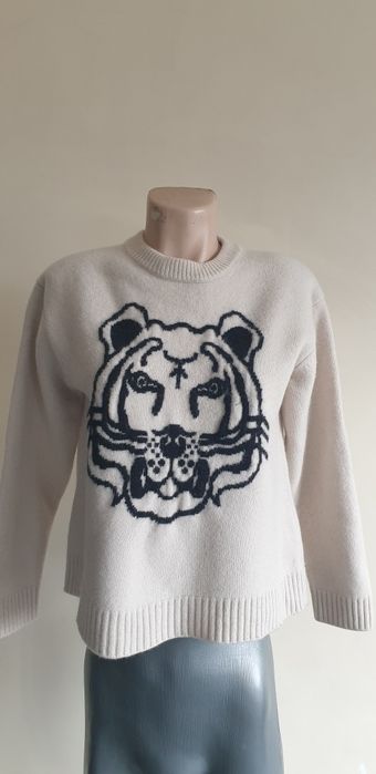 KENZO Paris Wool / Knit Womens Size  M  ОРИГИНАЛ! Дамски Пуловер !