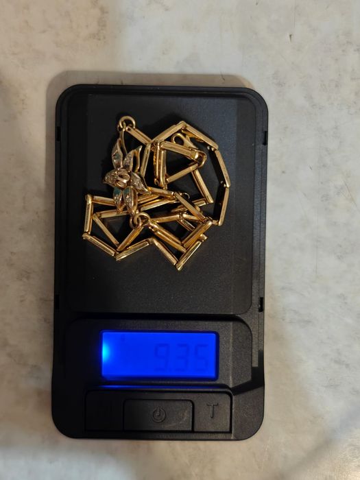 Золотое колье 585 пробы Астана