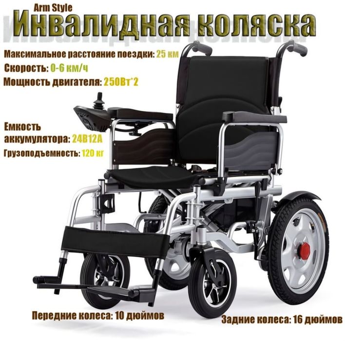 Инвалидная коляска новая