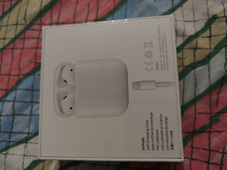 Наушники Apple AirPods 2nd generation белый