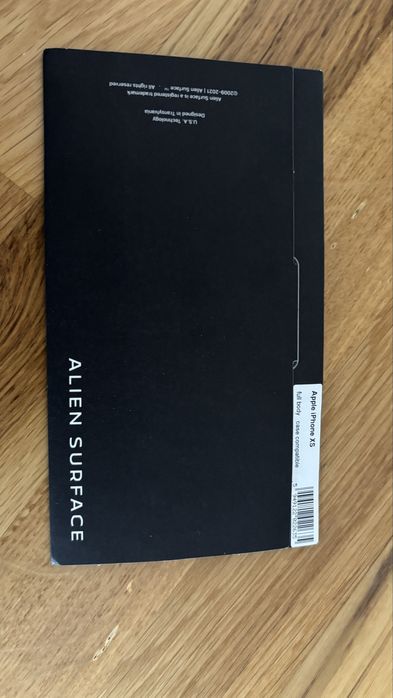 Folie protectie Alien Surface Apple iPhone XS