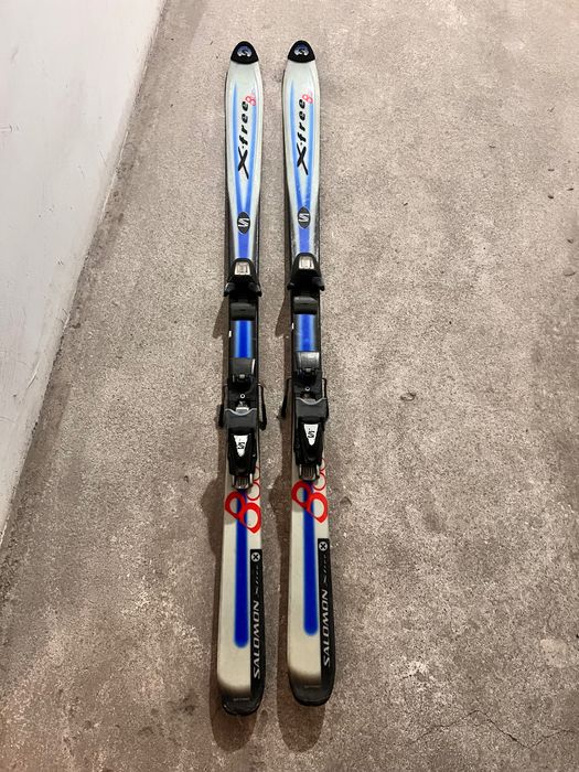 Schiuri Salomon Xscream 8 – stare bună – cu legături incluse