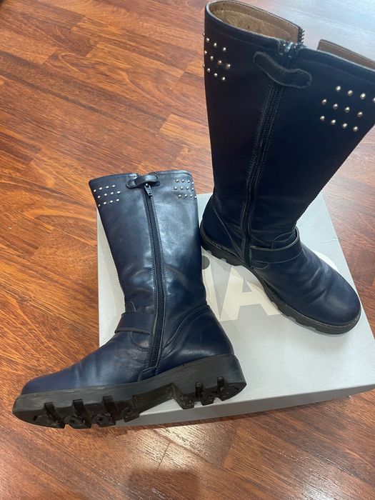 Сапоги осенние для девочек, размер 31