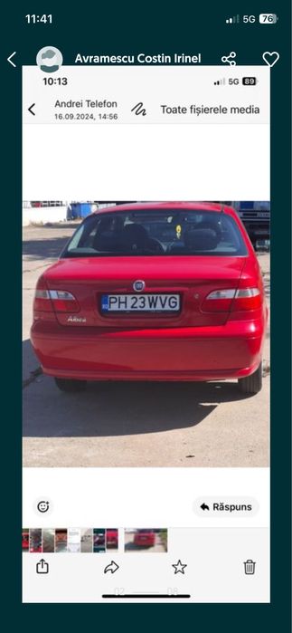 Fiat Albea 2010 .1.4Activ.80000km FULL