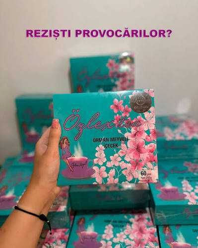Ceai pentru slabit ozlex tea natural din plante cu fructe de padure 60 plicuri efect garantat
