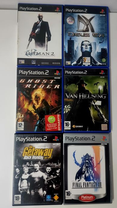 Jocurile copilariei , discuri ps2 raritati