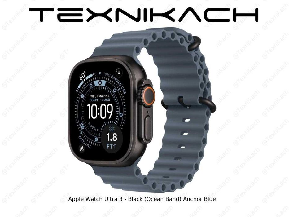 Apple Watch Ultra 3 Ocean Band • Yetkazib berish • Tekshirib to‘lash
