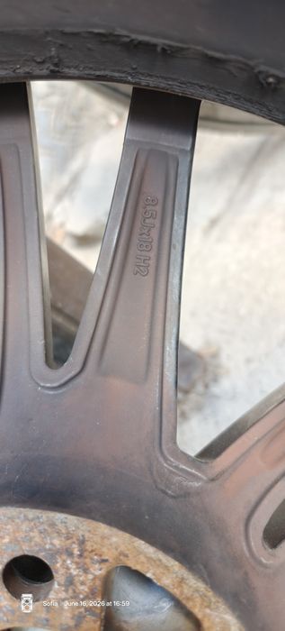 Джанти 18 цола с гуми Goodyear Eagle F1