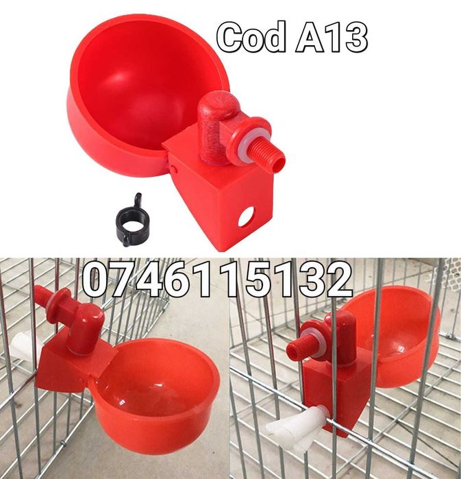Adapatori automate gaini pui pasari cu prindere rapida pt galeti - A13