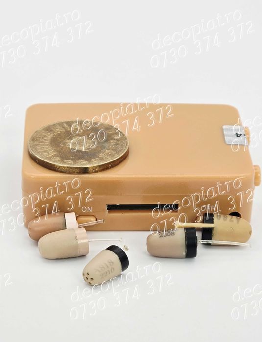 Cutiuta GSM/Casti Microvibratii si Camera de copiat profesonala NOU!