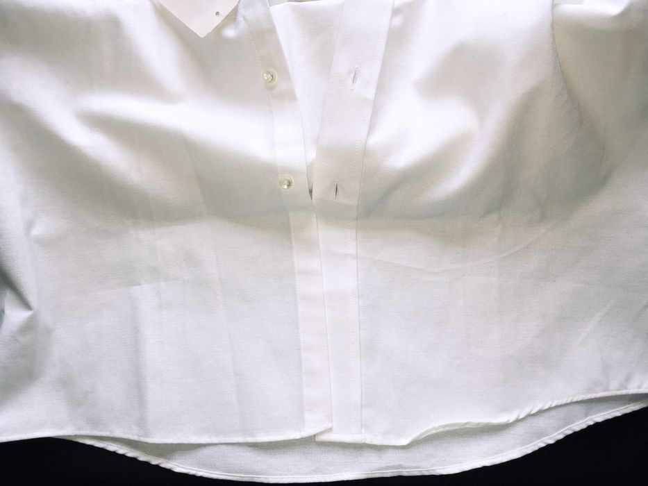 VINTAGE 1996 Made in U.S.A. ARROW® DOVER OXFORD Men's White Shirt — M