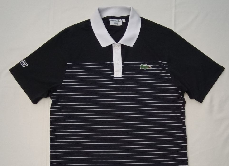 Lacoste x Andy Roddick Tennis Polo Shirt оригинална тениска L Лакост х Анди Родик тенис спорт поло фланелка