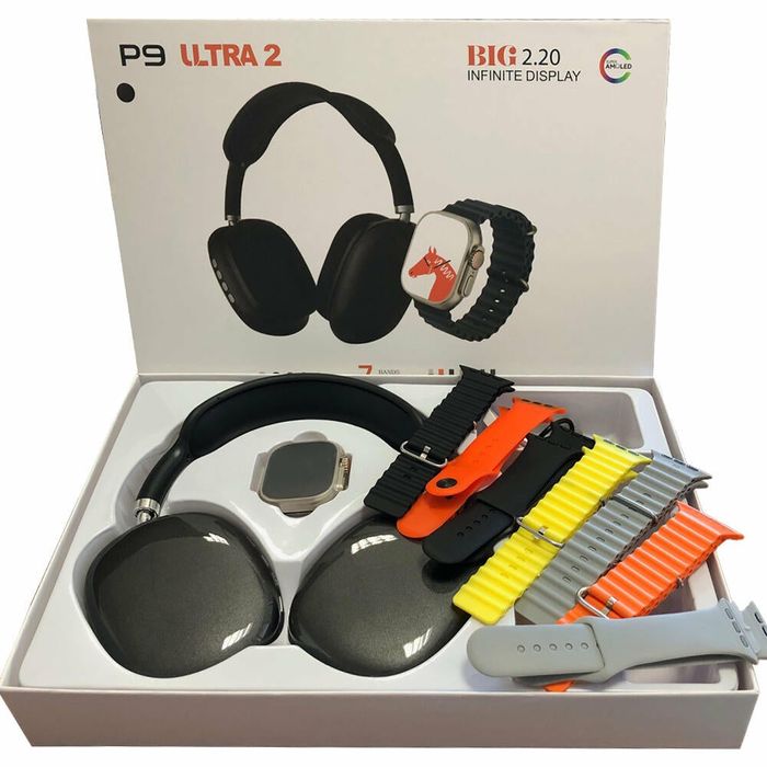 Продам набор смарт часы с наушником