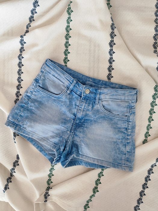 Къси дънкови панталони H&M