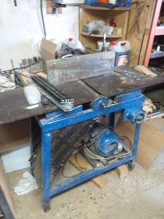 Продавам дърводелски машини почти нови