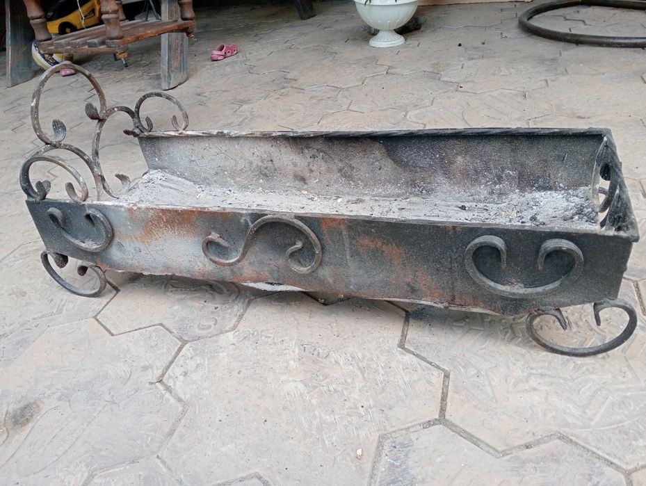 Мангал съемный со столом