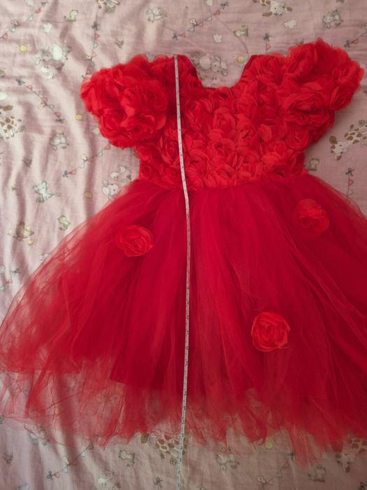 Rochie seară fete ZEYA MODA kids Trendyol Roșie, NOUĂ (fără etichetă)