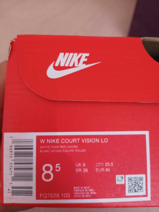 Оригинални маратонки Nike Court Vision Low