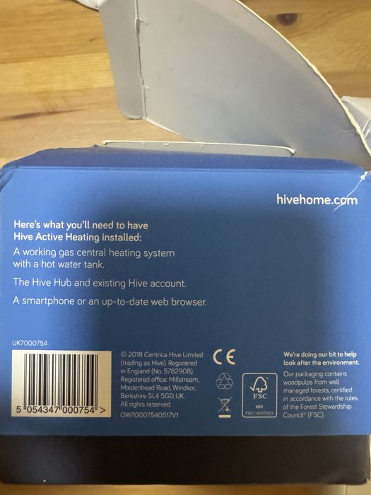 Termostat Inteligent Hive Active Heating (V2)