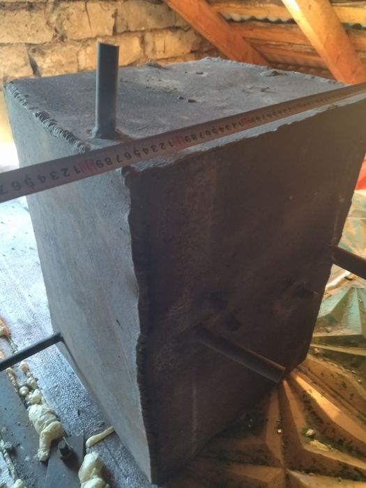 Продам бак из чёрного металла