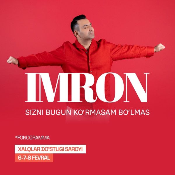 Imron konsert 6-7-8 fevral