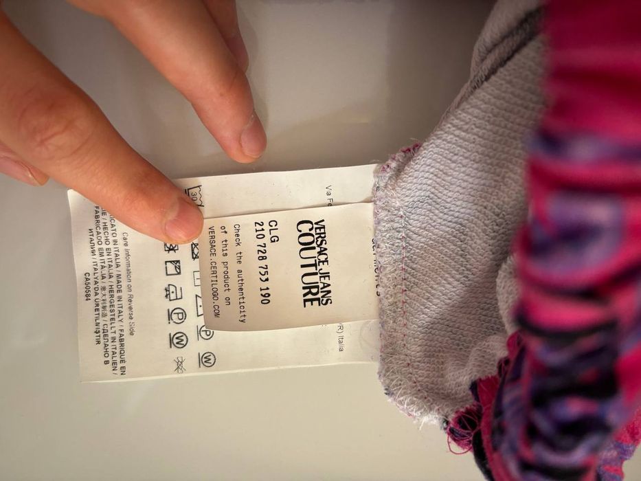 Брендовый лонгслив от Versace. Кофта весенняя розовая. Топ женский