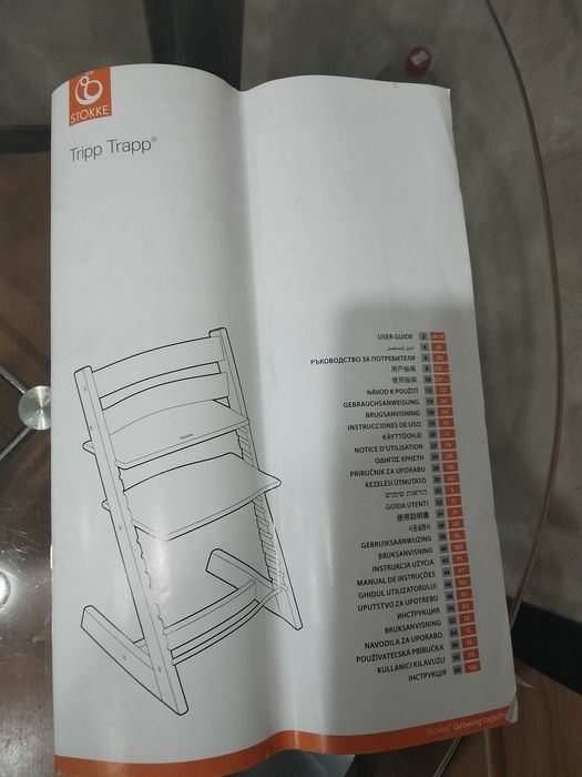 Растущий стул Stokke