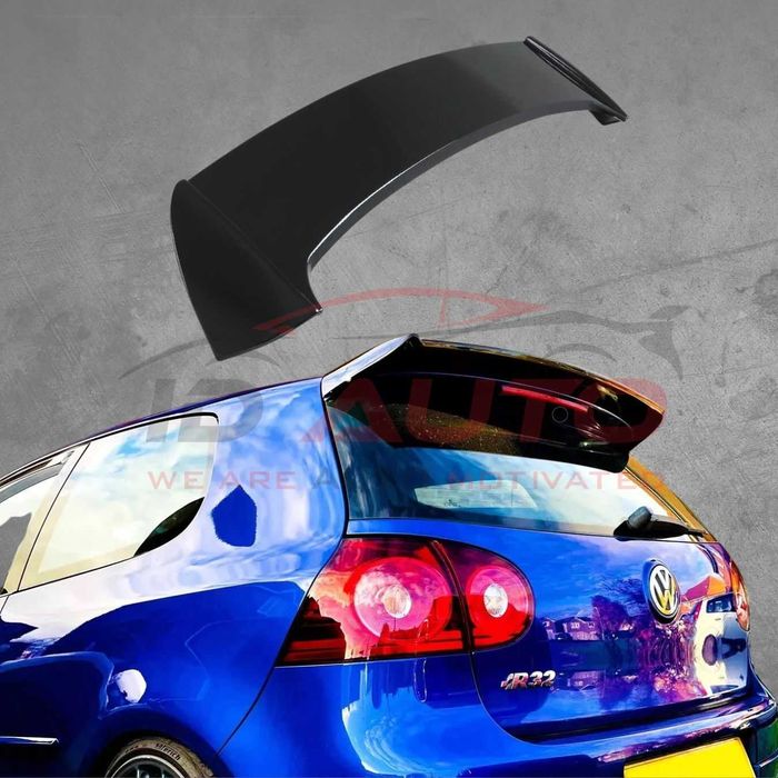 Спойлер за багажник Vw Golf 5 – боядисан черен гланц, тунинг голф 5