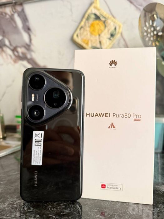 Huawei pura 80pro 16/512gb globalniy versiyasi karopka dakument