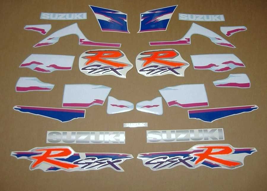 Стикери Сузуки 750 GSXR 1994г-1995г Suzuki ГСXР лепенки графики 750W