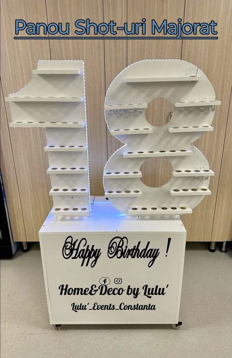 Panou Shot-uri Majorat! Unic in Constanta! PhotoCorner Panou Foto/Urs