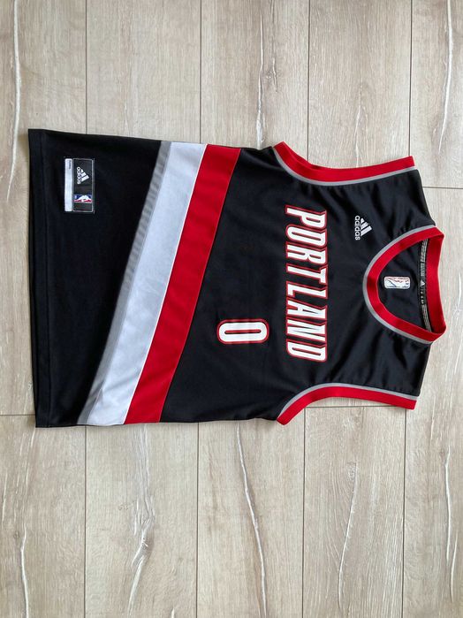Адидас Adidas NBA Portland Trail Blazers LILLARD мъжки баскетболен потник размер S