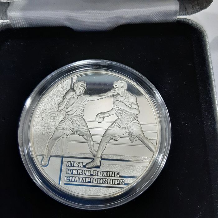 Серебряные монеты Казахстана