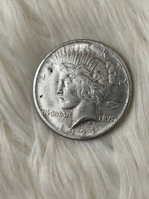 Moneda One Dollar 1921 Stare buna