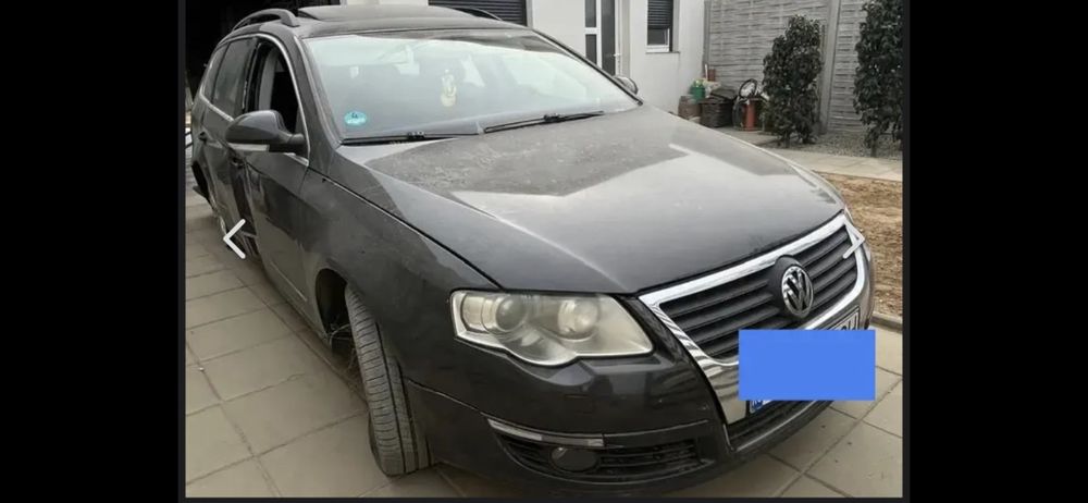Vand passat avariat